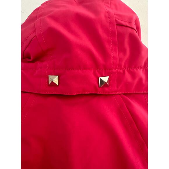 Spider HOT PINK coat jacket winter wear Sz 7Y great condition sleeves grow studs - Picture 4 of 12